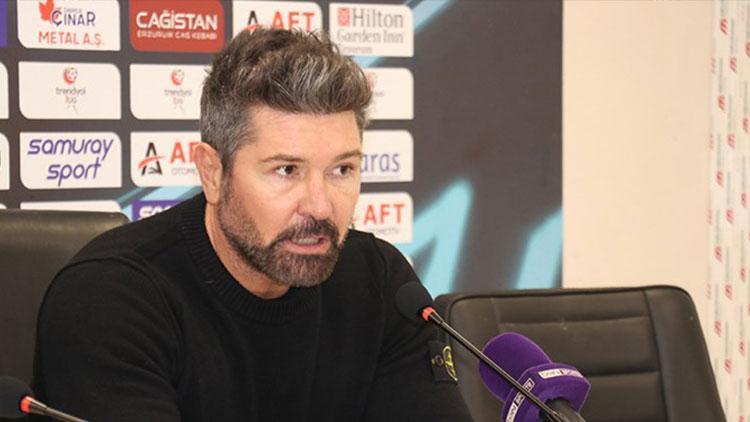 Erzurumspor Teknik Direktörü Hakan Kutludan hakem tepkisi: Bu gücü nereden alıyorlar