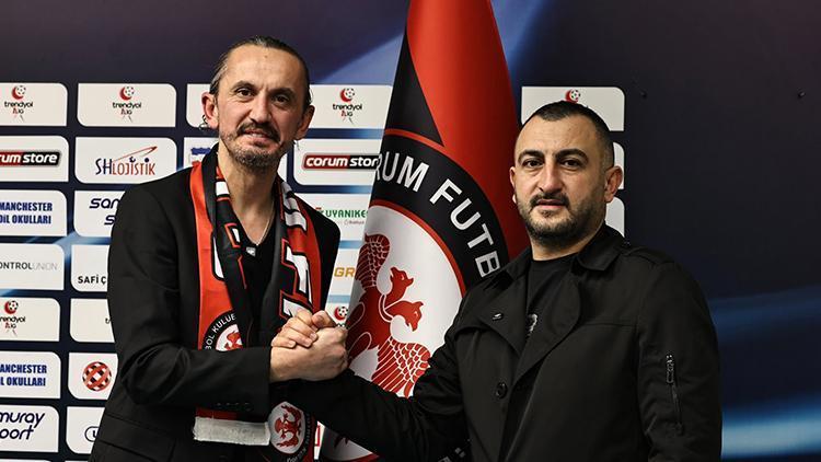 Çorum FKda Tuncay Şanlı dönemi resmen başladı