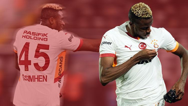 Galatasarayda Osimhen durdurulamıyor Süper Ligin zirvesinde