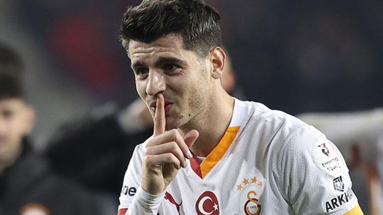 Galatasarayda Morata 24 gün sonra geri döndü