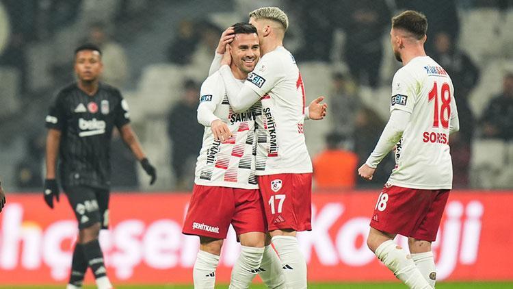 Gaziantep FKnın 10 maçlık kabusu Beşiktaş maçında sona erdi