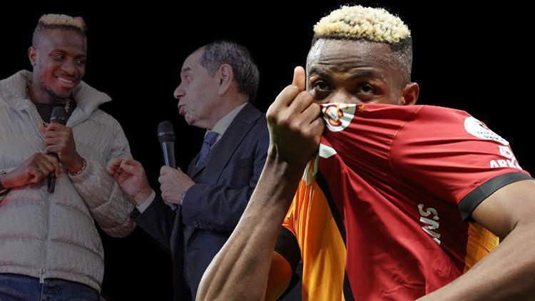 Galatasarayda dev Victor Osimhen harekatı Başkan Özbek talimatı verdi, yöneticiler harekete geçti