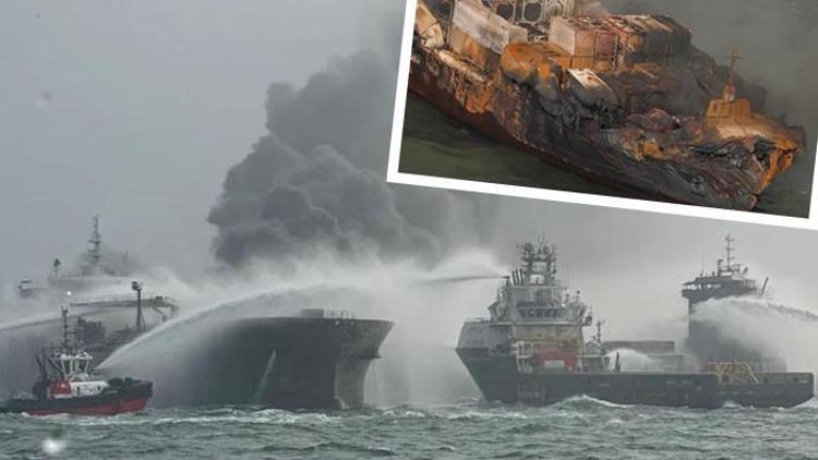 İngiltere’de, ABD tankerine çarpan geminin kaptanı Rus çıktı