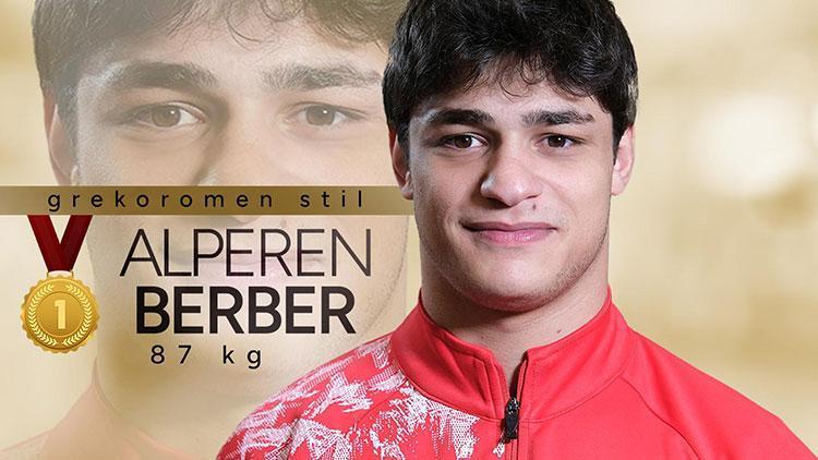Milli güreşçi Alperen Berber Avrupa şampiyonu