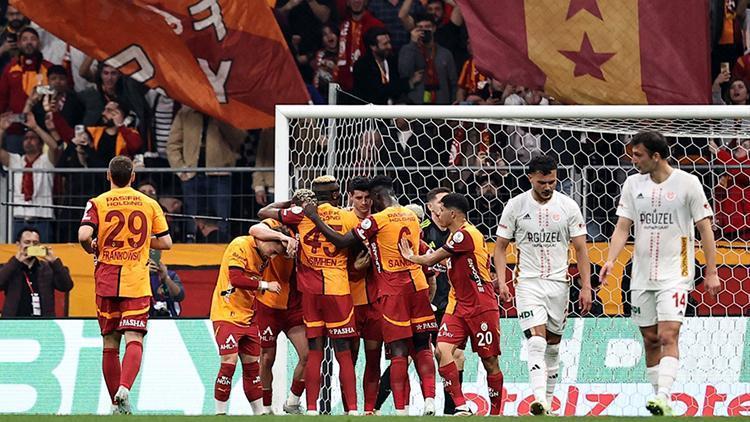 Galatasaray 4-0 Antalyaspor maç özeti (Süper Lig)