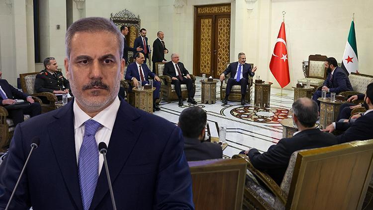 Ahmet Şara ile neler konuşuldu Dışişleri Bakanı Hakan Fidan kritik zirvenin detaylarını paylaştı