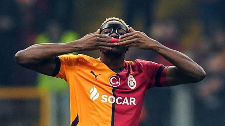 Süper Ligin yeni kralı Victor Osimhen Nijeryalı forvet, gol krallığı yarışında zirveye yükseldi