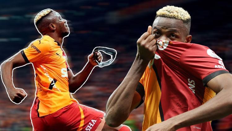 Galatasaray - Antalyaspor maçına Osimhen damga vurdu, gecenin kahramanı oldu Adım adım kariyer rekoruna...