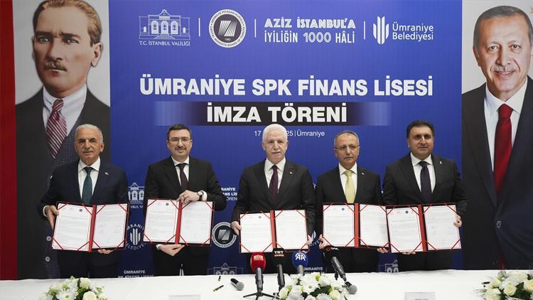 SPK Finans Lisesi için imzayı attı