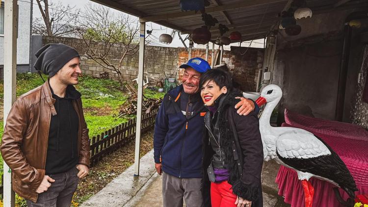 Şarkıcı Aydilgeden Adem Yılmaz ve Yaren Leyleke ziyaret
