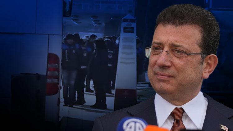 Son dakika haberi: İBBye terör ve yolsuzluk operasyonu İBB Başkanı Ekrem İmamoğlunun ifade işlemleri tamamlandı