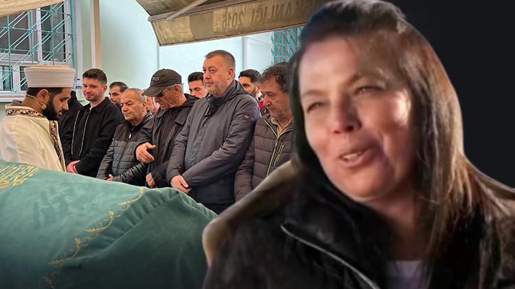Uludağdaki yangın faciasında Fikriye Ustaya acı veda... Eşi ve oğlunun yanına defnedildi
