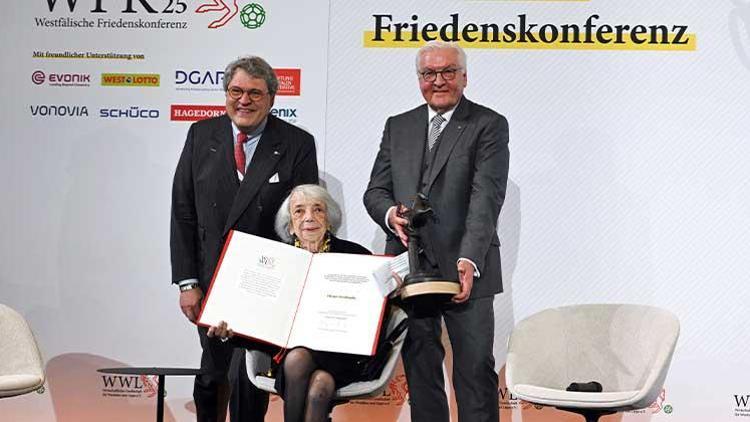 Margot Friedlaender’e barış ödülü