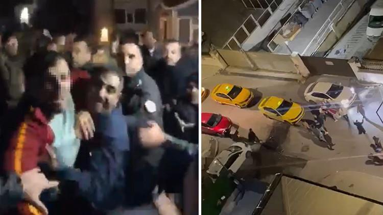 Taksici öğrenci kavgası yurtta son buldu Onlarca taksici yurdu bastı