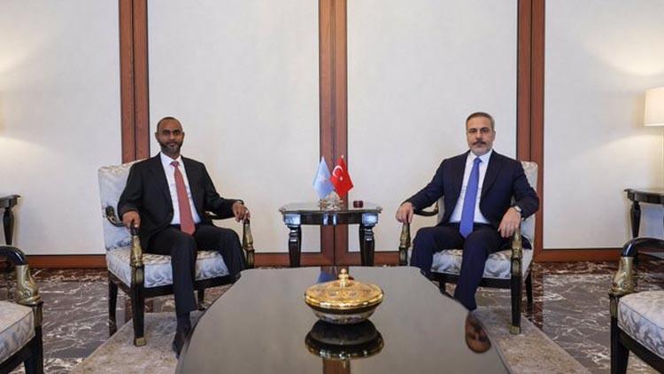 Dışişleri Bakanı Hakan Fidan Somalili bakan ile görüştü