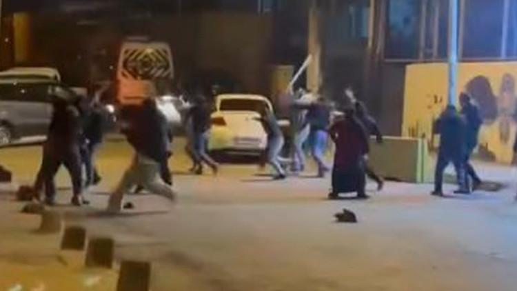 Başakşehirde ortalık fena karıştı
