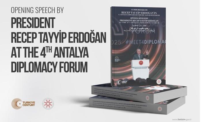 İletişim Başkanlığı, Cumhurbaşkanı Erdoğanın ADFdeki konuşmasını kitaplaştırdı
