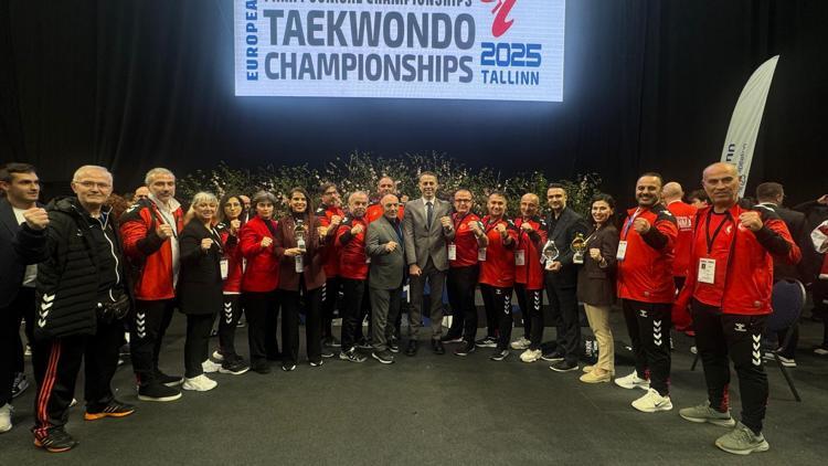 Türkiye Taekwondoda erkeklerde Avrupa şampiyonu, kadınlarda ve genel sıralamada 2’nci oldu