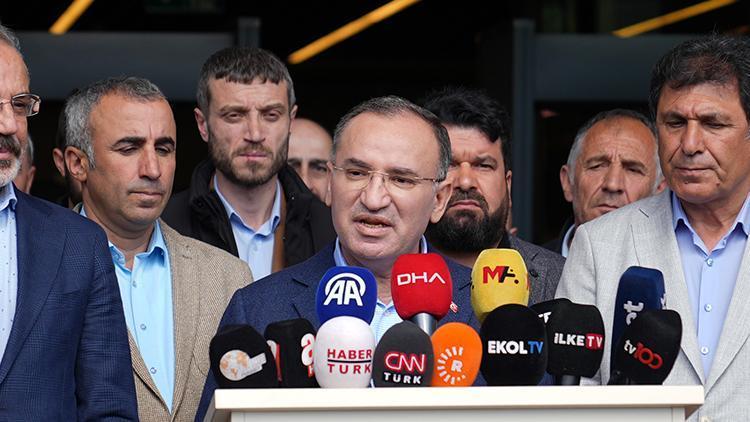 TBMM Başkanvekili Bekir Bozdağdan, Önderin tedavi gördüğü hastaneye ziyaret
