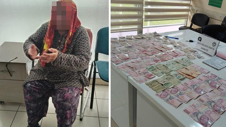 Hastane önünde dilencilik yapıyordu... İşte üzerinden çıkan para