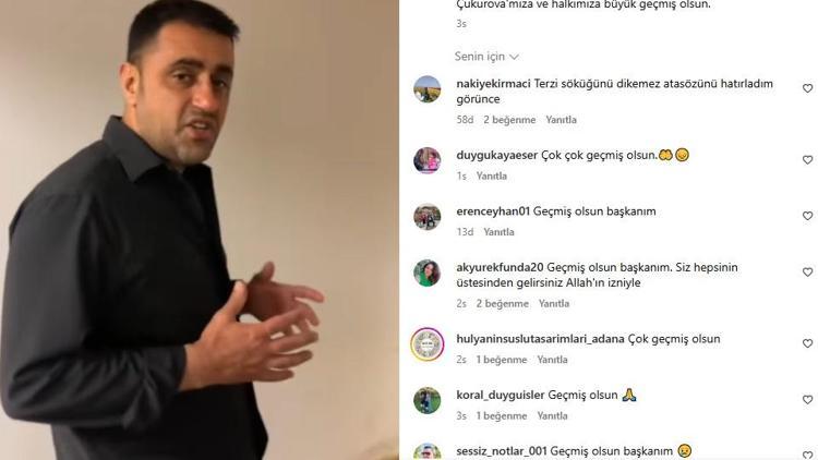Çukurova Belediyesinde sel baskını
