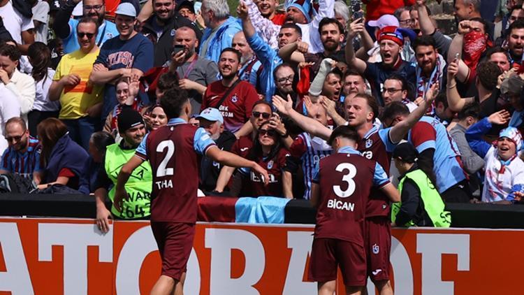 Trabzonsporun gençleri, UEFA Gençlik Ligi finalinde Barcelonaya karşı