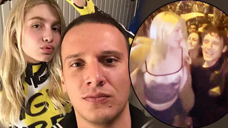 Aleyna Tilki ile Edisten sokakta mini konser