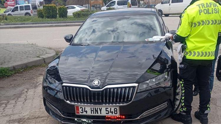 Çakarlı araçla aşırı hız yapan sürücüye 270 bin lira ceza