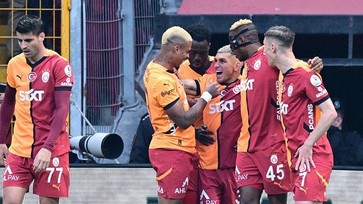 Galatasaraylı futbolcular galibiyetin ardından konuştu: Gitmek istediğim zamanlar oldu ama... Önemli olan Osimhen değil