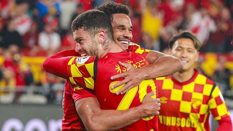 Göztepeye iç sahada yan bakılmıyor Ligin en iyi 3 takımından birisi