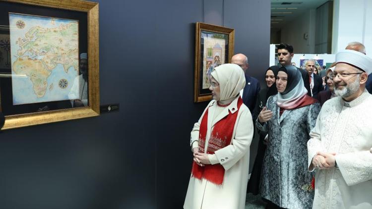 Emine Erdoğan, Uluslararası İslam Sanatları Fuarına katıldı