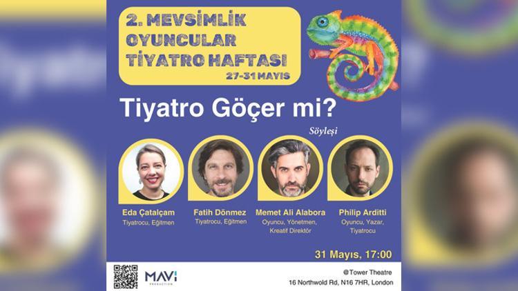 “Mevsimlik Oyuncular Tiyatro Haftası” başlıyor