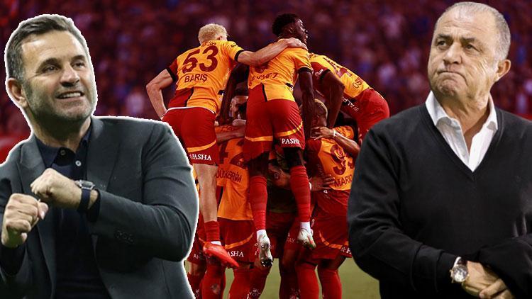 Galatasaray duran top kozunu kullandı Okan Buruk, Trabzonda Fatih Terimi yakaladı