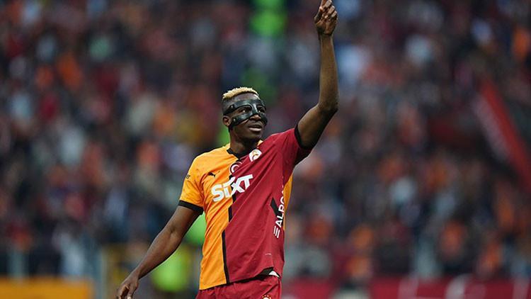Galatasaray taraftarından Osimhen çılgınlığı: Bizimle kal