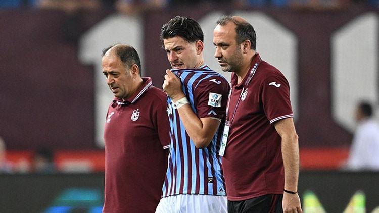 Trabzonspordan sakatlık açıklaması