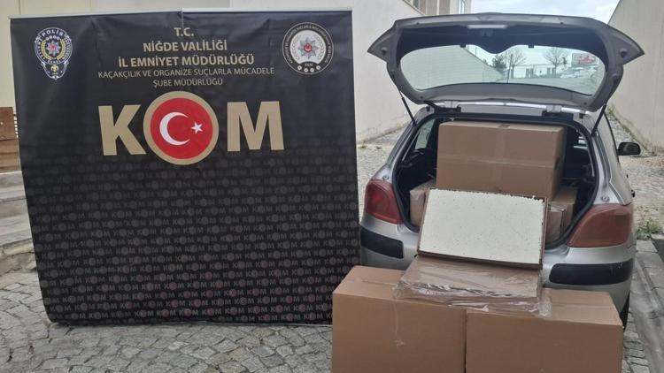 Niğdede kaçakçılık operasyonu: 6 gözaltı