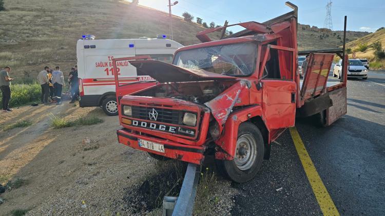 Mardinde korkutan kaza: 4 yaralı