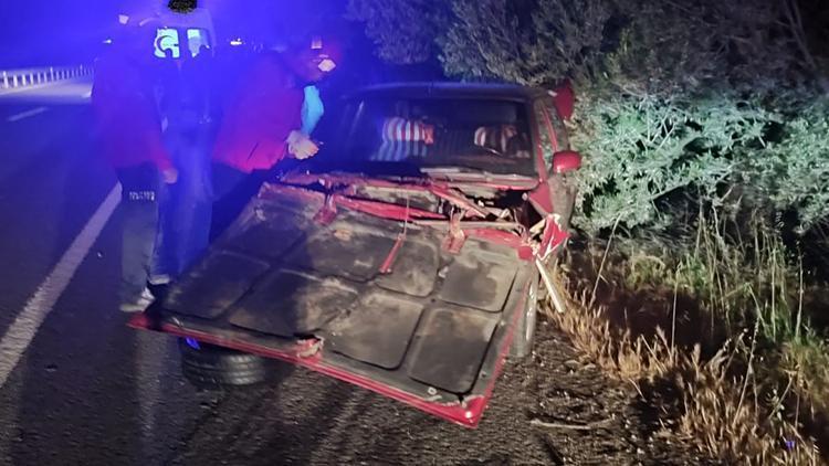 Balıkesirde trafik kazası 4 kişi yarandı
