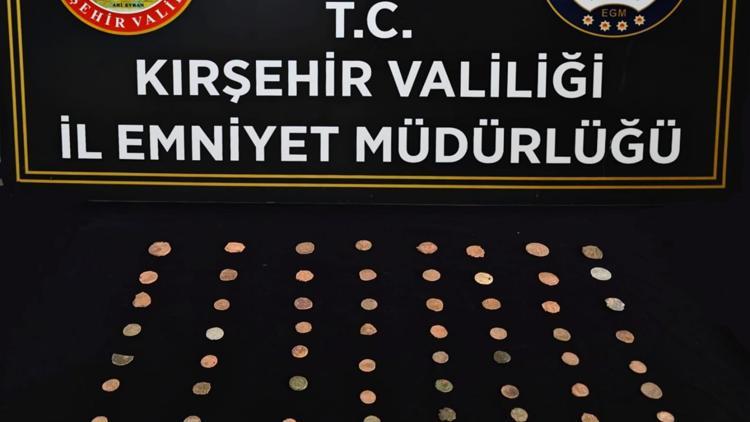 Kırşehirde tarihi eser niteliği taşıyan 151 obje ele geçirildi