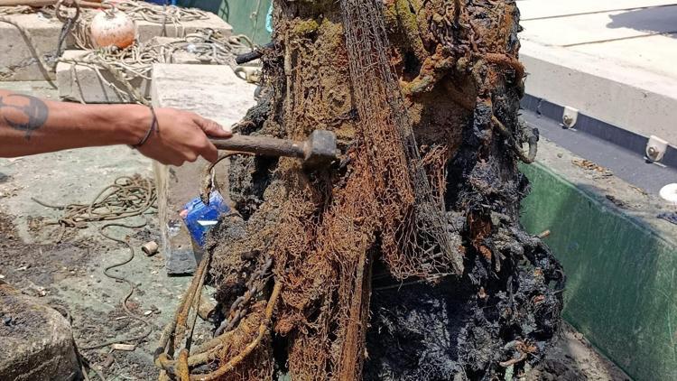 Bodrum Haberleri - Bodrum'da denizden 30 ton katı atık çıktı - Muğla Haberleri