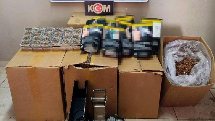 Tekirdağda kaçak sigara operasyonunda 3 gözaltı
