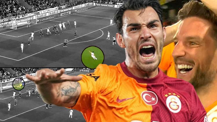 Kaan Ayhandan Göztepeye enfes gol Futbolcular şaşkınlıklarını gizleyemedi