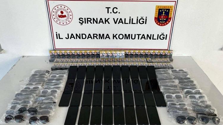 Şırnak’ta, 3 milyon 800 bin TL değerinde kaçak malzeme ele geçirildi