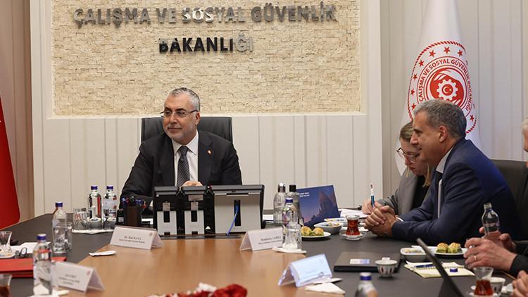 Bakan Işıkhan, Dünya Bankası Türkiye Direktörü Lopez ile görüştü