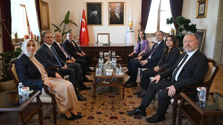 DEM Parti, AK Partiyi ziyaret etti