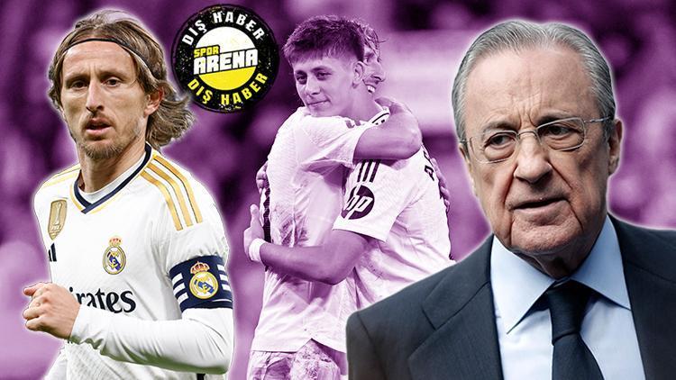 Luka Modricten Florentino Pereze tavsiye: Arda Gülere güvenin, birkaç yıl içinde mevkisinin en iyisi olacak