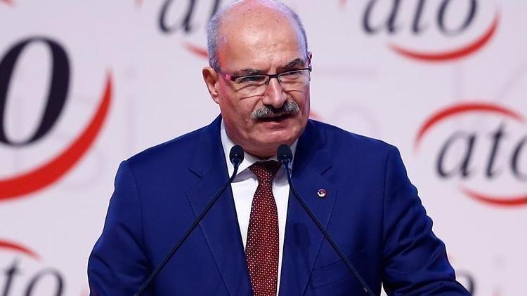 ATO Başkanı Barandan büyüme değerlendirmesi