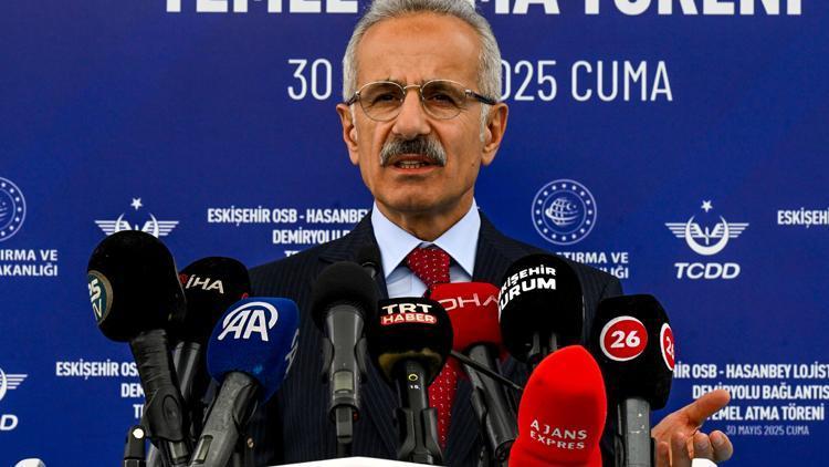 Lojistikte dev adım Bakan Uraloğlu temelini attı