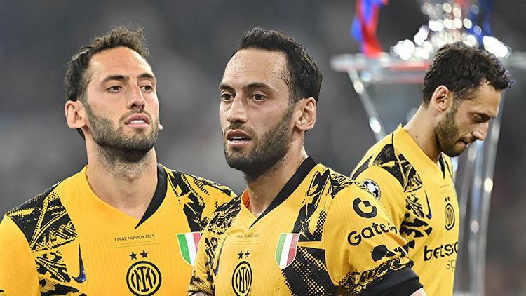 Şampiyonlar Ligi finali PSG-Inter maçı sonrası Hakan Çalhanoğlu detayı Tarihe geçti
