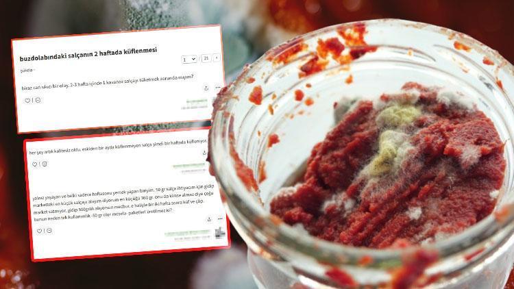 Salça küfü şikâyetleri artıyor: ‘Zeytinyağı dök, streçle sar, yine olmuyor’ | Raf ömrü mü kısaldı? Uzmanlar uyardı…